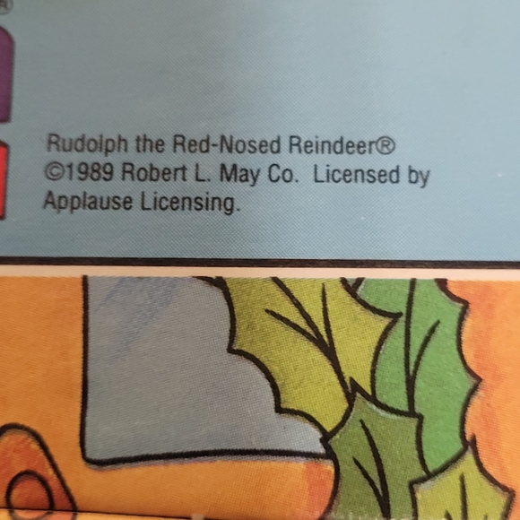1989 VTG! 3pc Puzzle Rudolph Reindeer, Tee Pee Toys, Golden Jessup Paper Box - Picture 3 of 12